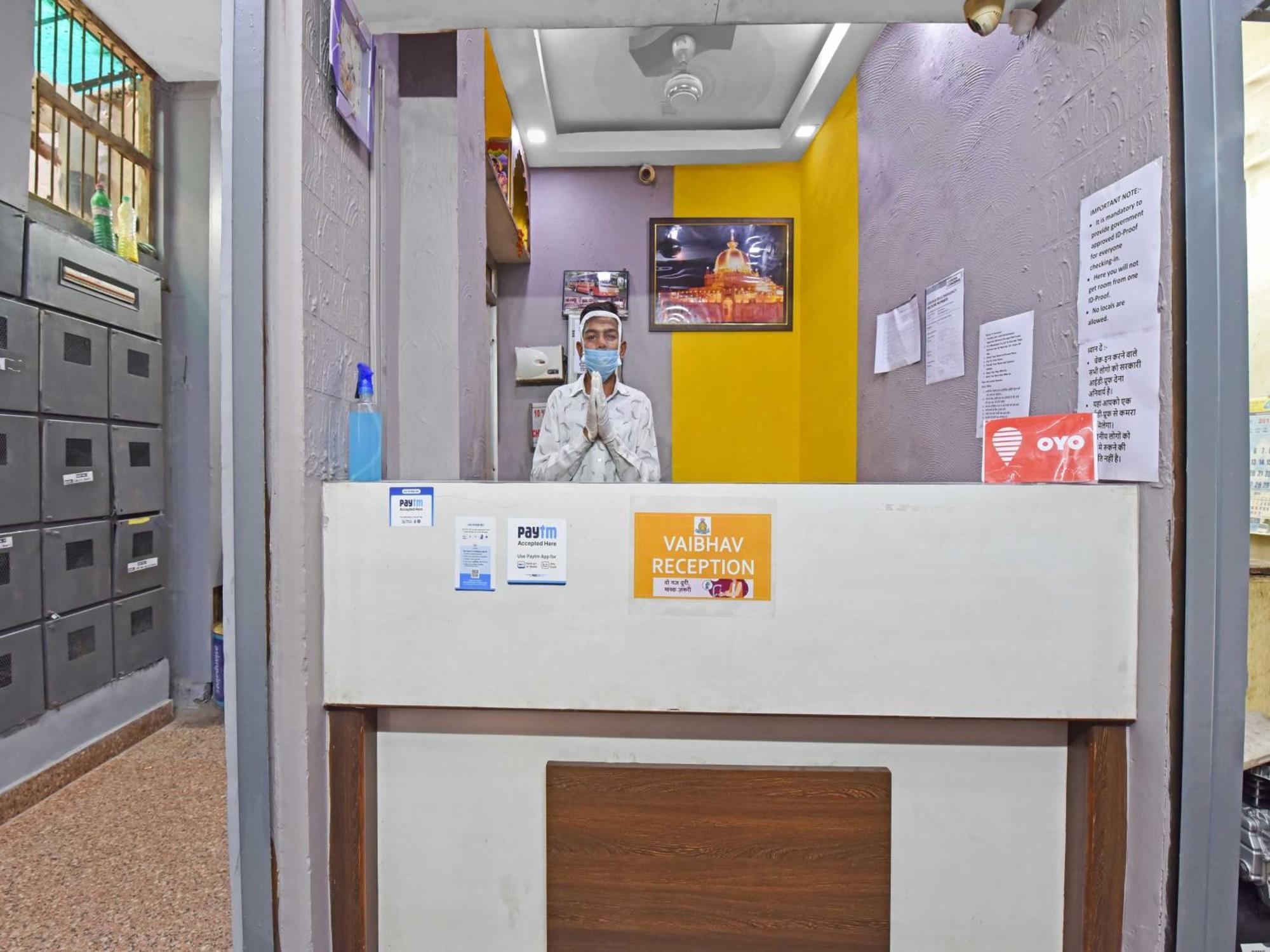SPOT ON 85212 Hotel Vaibhav Ajmer Exterior foto
